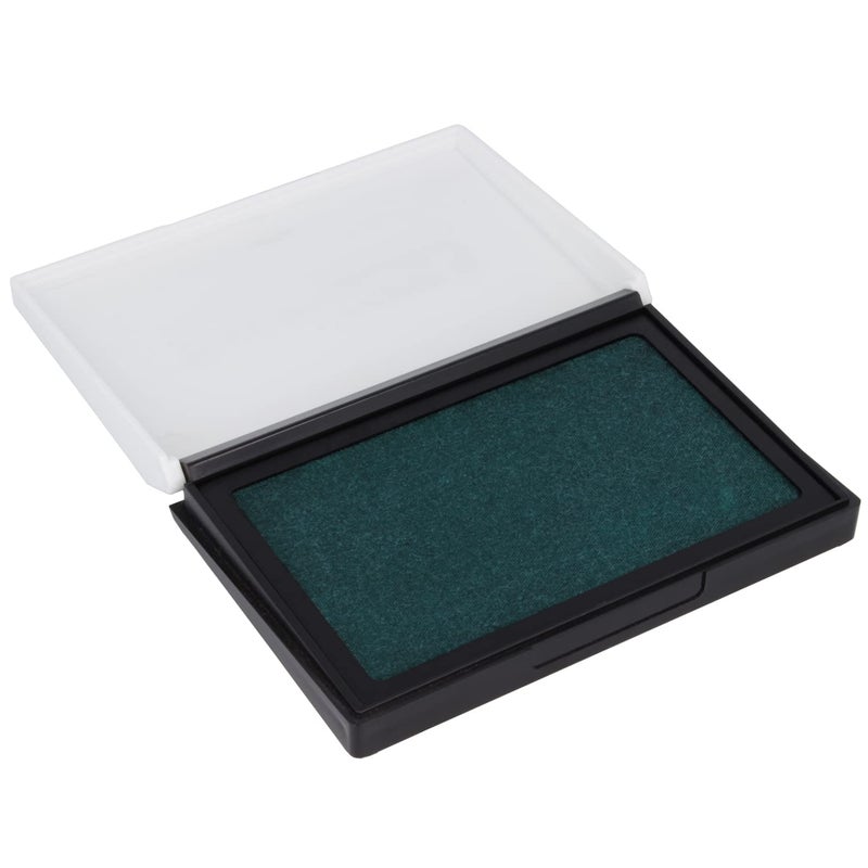 ExcelMark Ink Pads for Rubber Stamps Medium Size 2-5/8â€ by 4-1/4â€ (Green) - Image 2